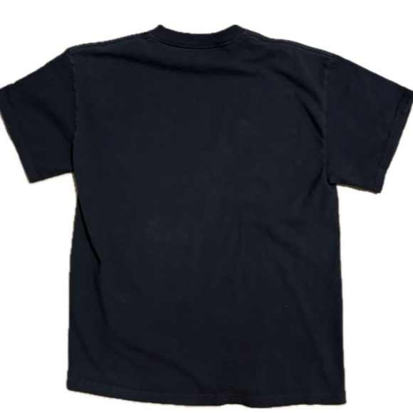 Vintage I HEART BOOBIES Black Red White Short Sleeve Tee Breast Cancer Support - Picture 3 of 3